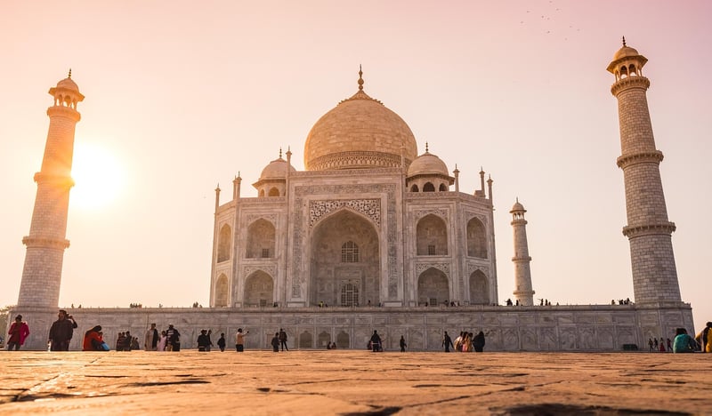 Taj Mahal in India
